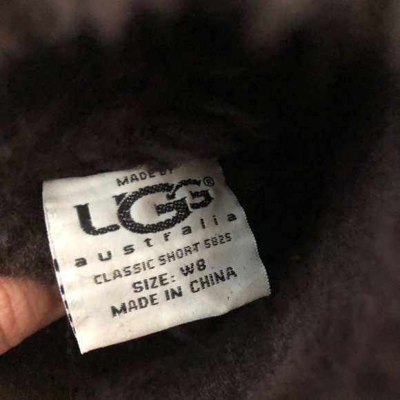 Ugg Short Dark Brown Boots - Picture 4 of 7